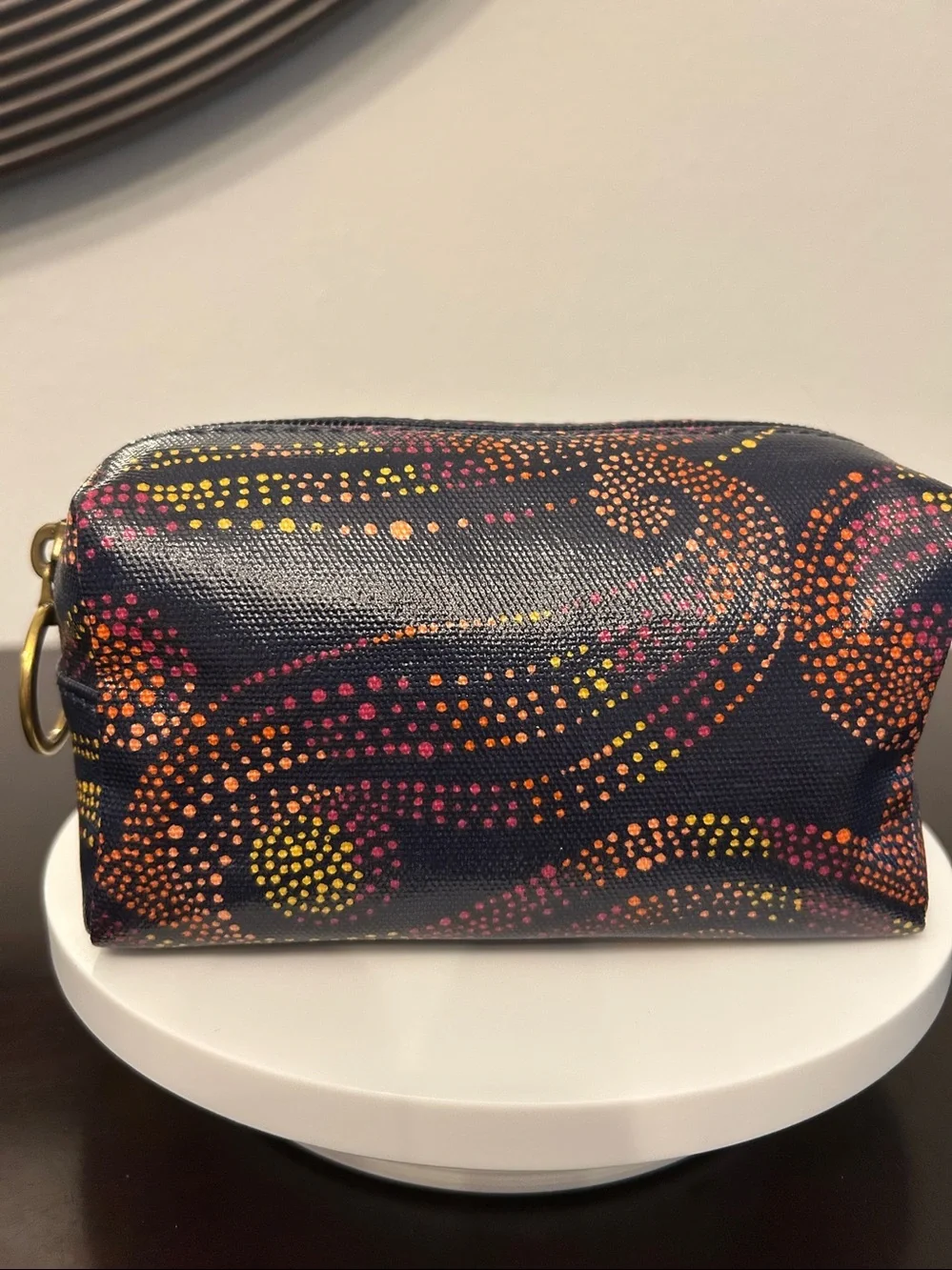 Fossil Key-Per RETIRED Cosmetics/ MakeupPouch 